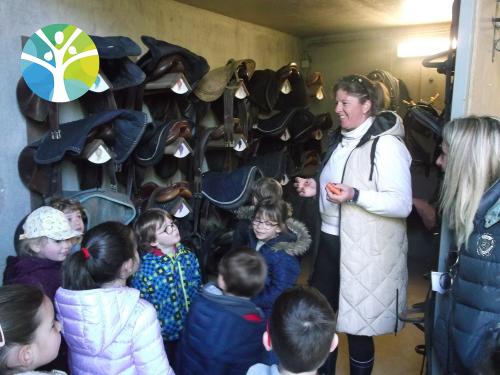 Les GS ont participé à la journée Poney école 